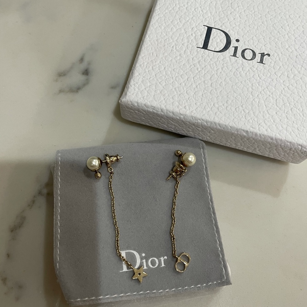 Authentic Dior earrings